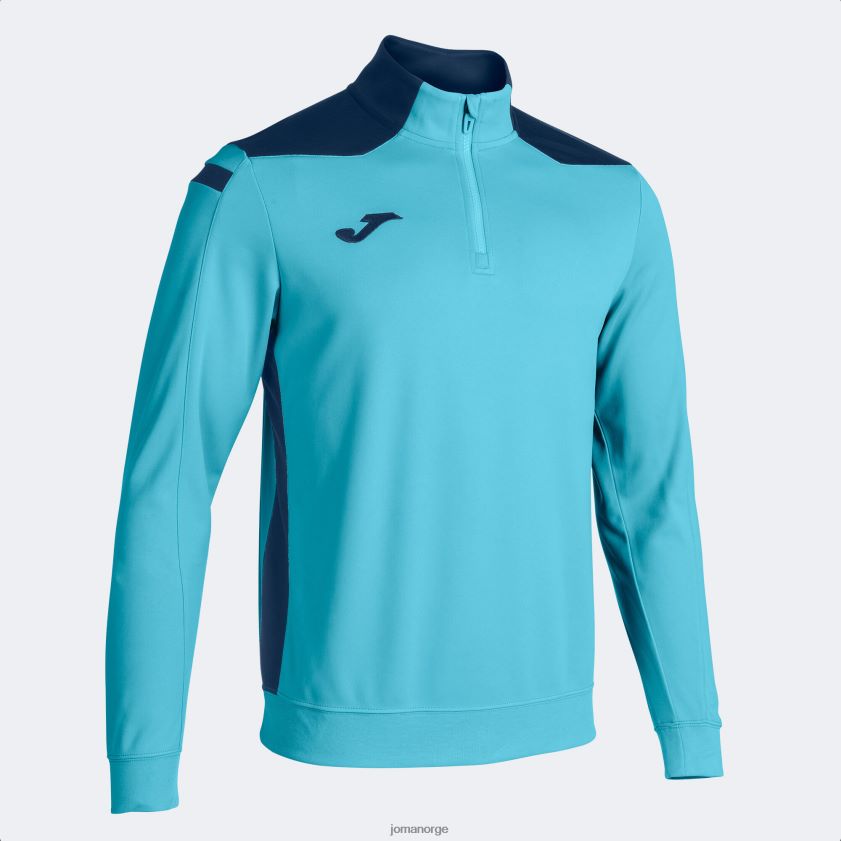 nei Joma gensermesterskap vi fluorescerende turkis marineblå FBD0T04506 menn
