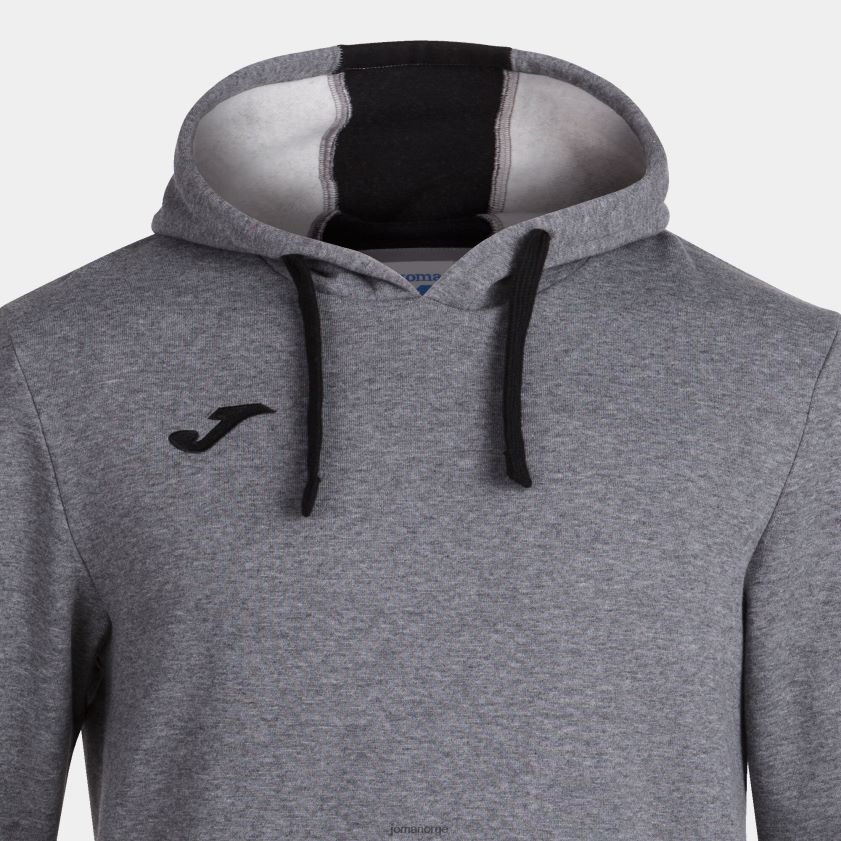 nei Joma hettegenser confort ii melert grå svart FBD0T04182 menn