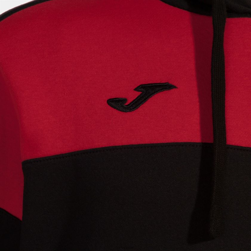 nei Joma hettegenser crew v svart, rød FBD0T04244 menn