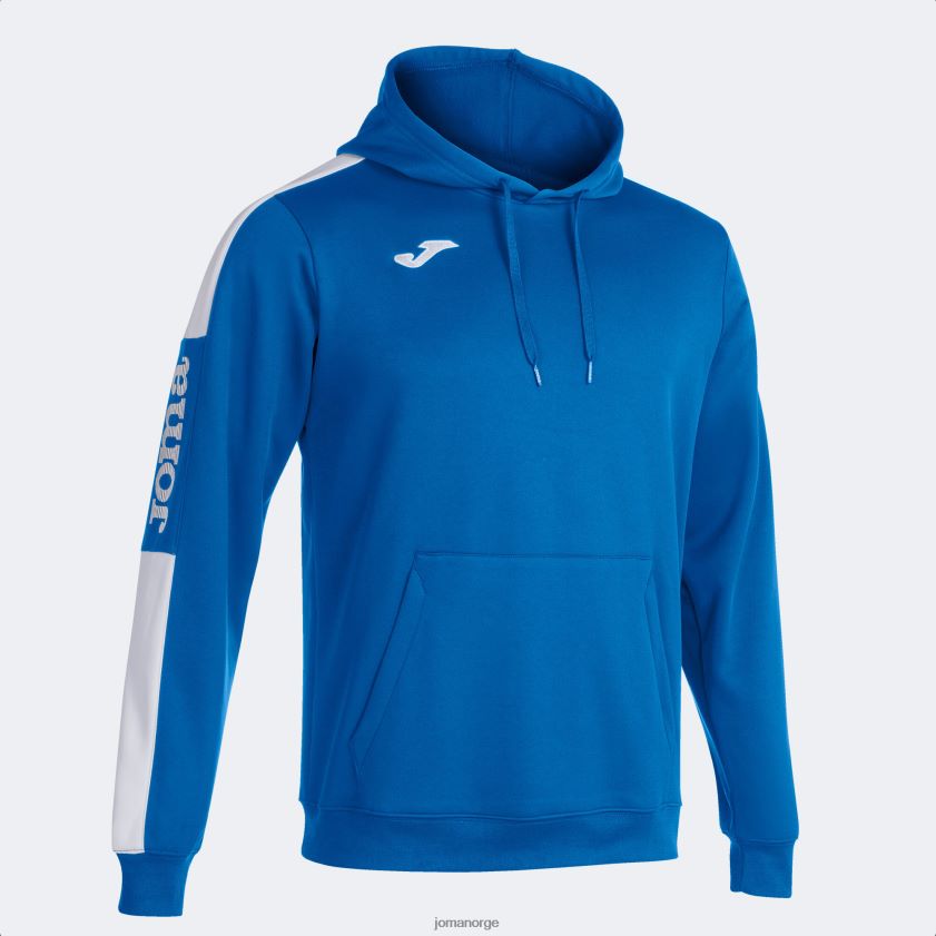 nei Joma hettegenser mesterskap iv kongeblå hvit FBD0T04511 menn