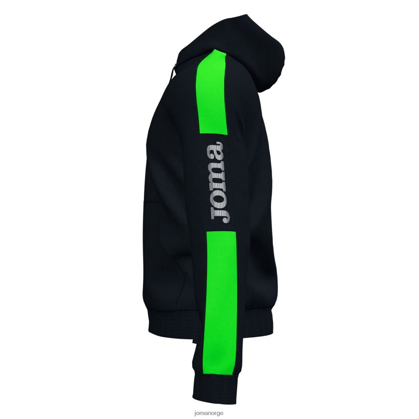 nei Joma hettegenser mesterskap iv svart fluorescerende grønn FBD0T0461 menn