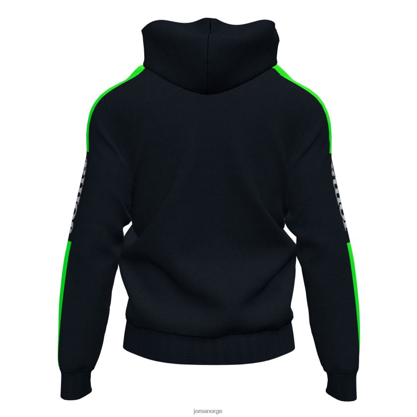 nei Joma hettegenser mesterskap iv svart fluorescerende grønn FBD0T0461 menn