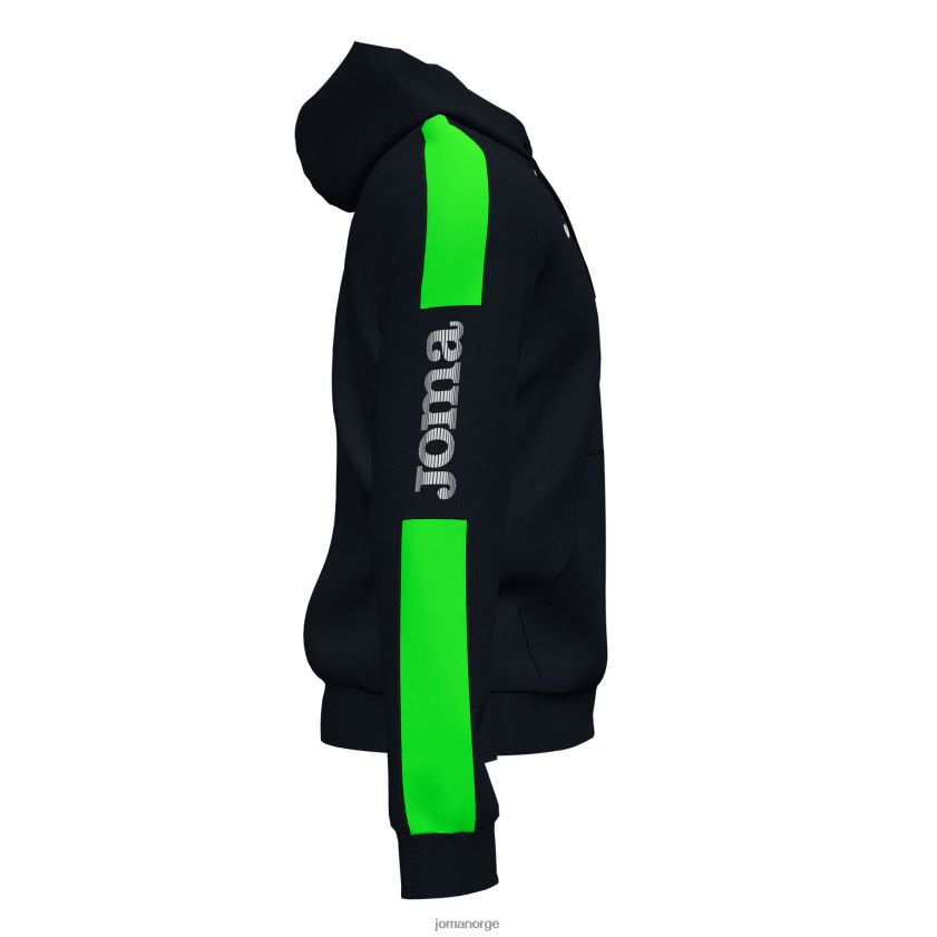 nei Joma hettegenser mesterskap iv svart fluorescerende grønn FBD0T0461 menn
