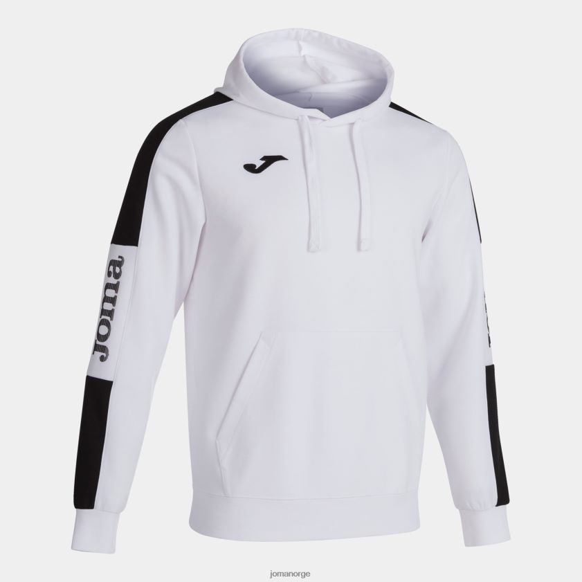nei Joma hettegenser street hvit svart FBD0T01224 menn
