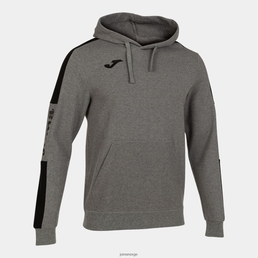 nei Joma hettegenser street melert grå svart FBD0T01225 menn