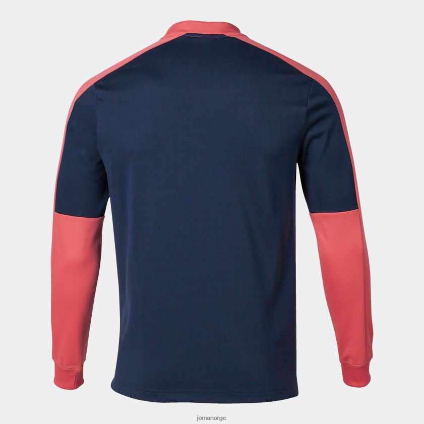 nei Joma økomesterskap i sweatshirt marineblå fluorescerende oransje FBD0T02863 menn