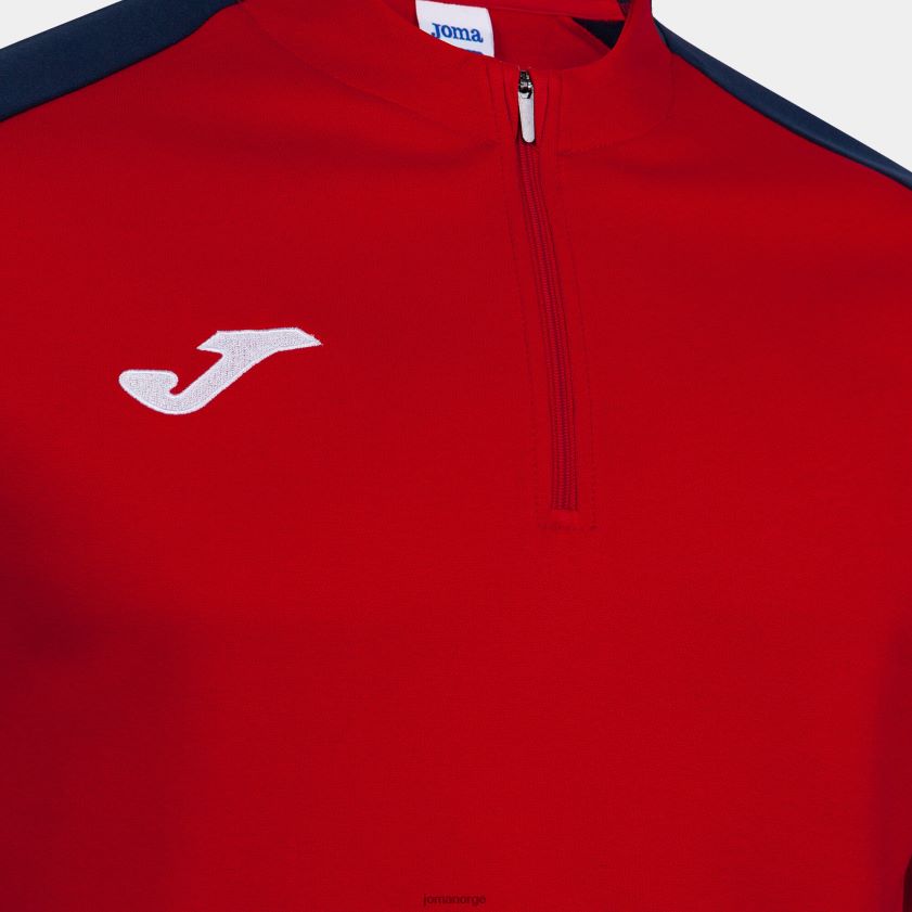 nei Joma økomesterskap i sweatshirt rød marineblå FBD0T0132 menn