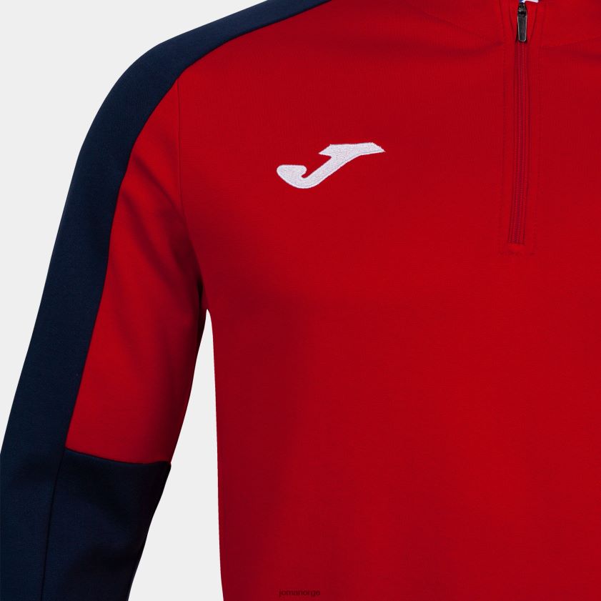 nei Joma økomesterskap i sweatshirt rød marineblå FBD0T0132 menn