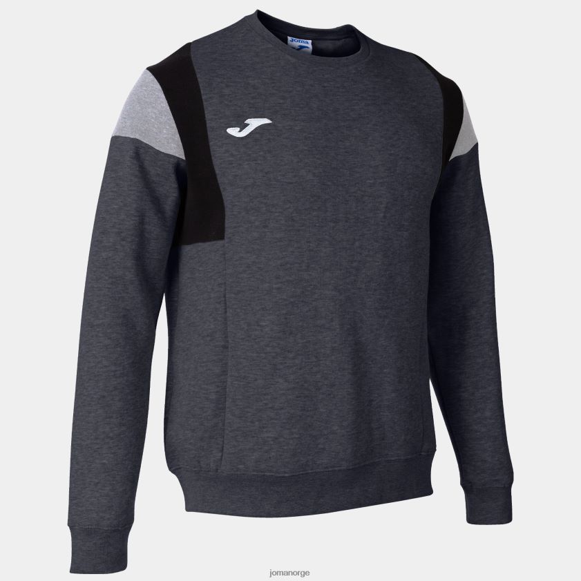 nei Joma sweatshirt confort iii melert grå FBD0T01319 menn