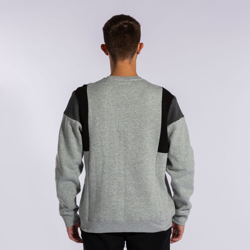 nei Joma sweatshirt confort iii melert grå FBD0T03174 menn