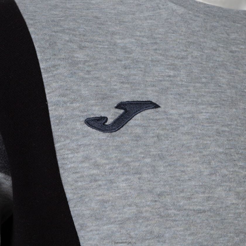 nei Joma sweatshirt confort iii melert grå FBD0T03174 menn