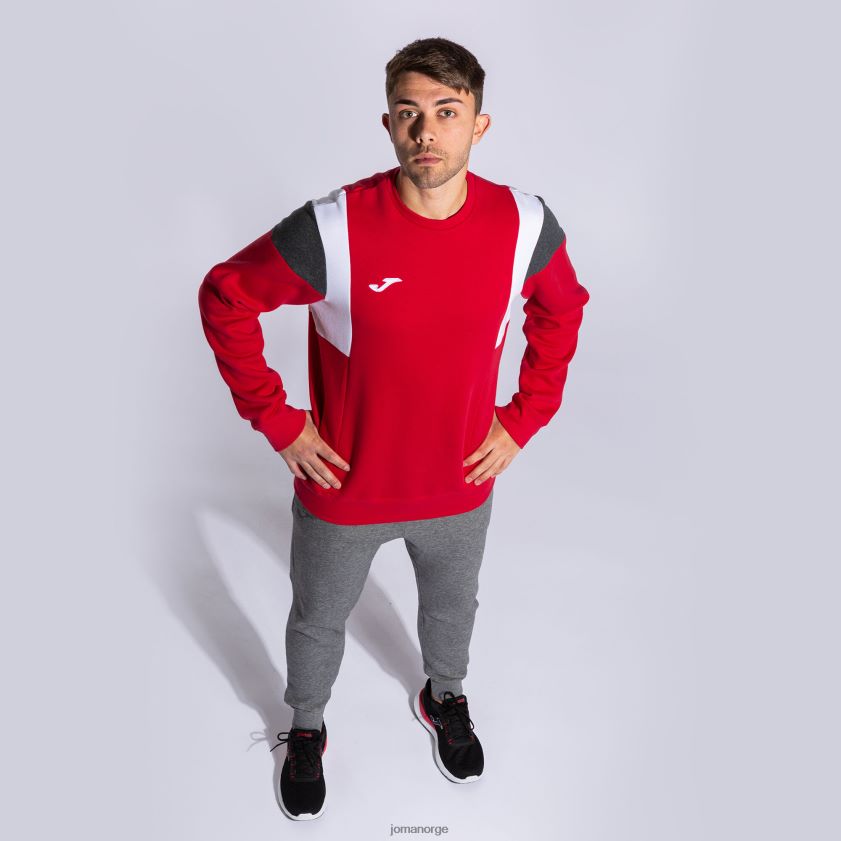 nei Joma sweatshirt confort iii rød FBD0T01246 menn