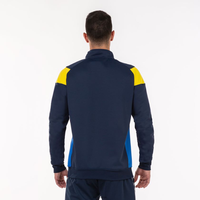 nei Joma sweatshirt crew iii marineblå gul kongeblå FBD0T04081 menn