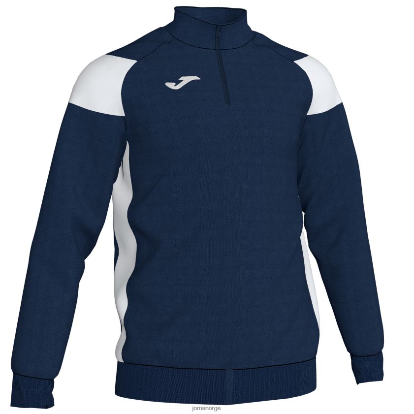 nei Joma sweatshirt crew iii marineblå hvit FBD0T02956 menn