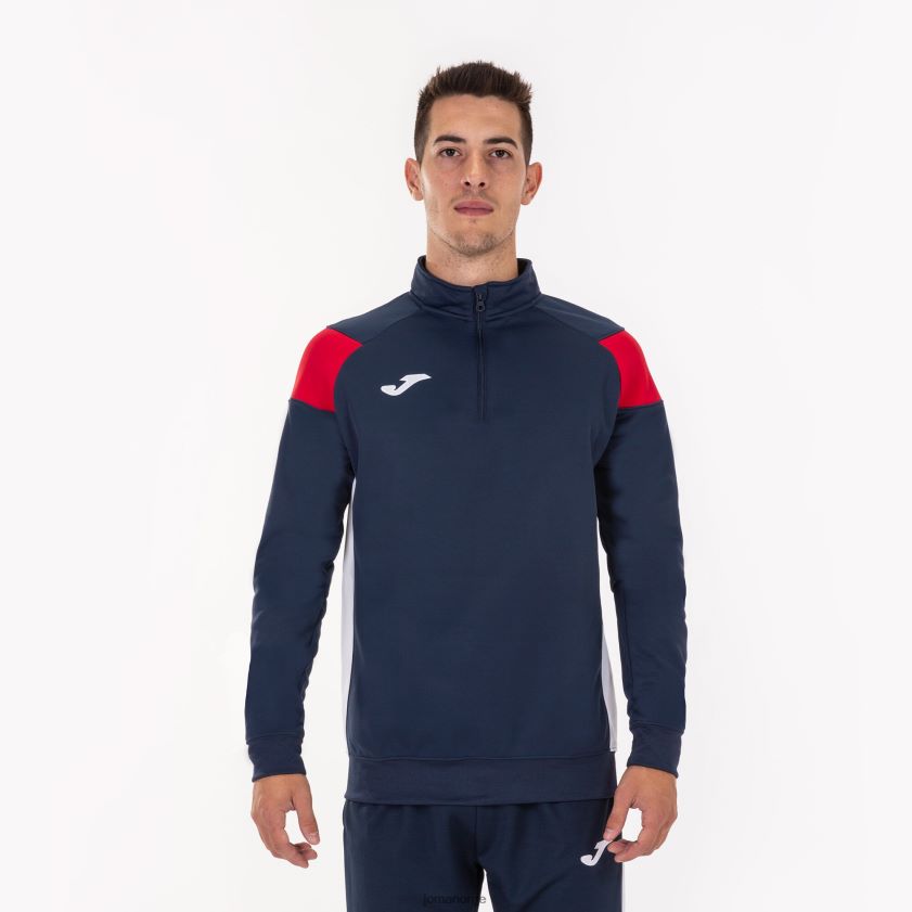 nei Joma sweatshirt crew iii marineblå rød hvit FBD0T0532 menn