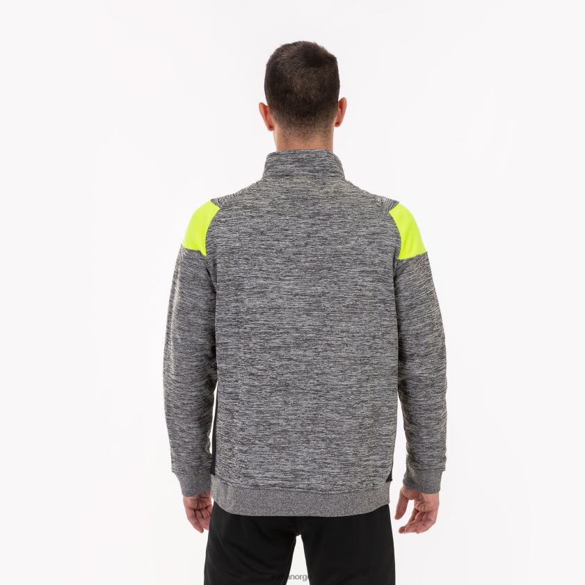 nei Joma sweatshirt crew iii melange grå gul svart FBD0T03389 menn