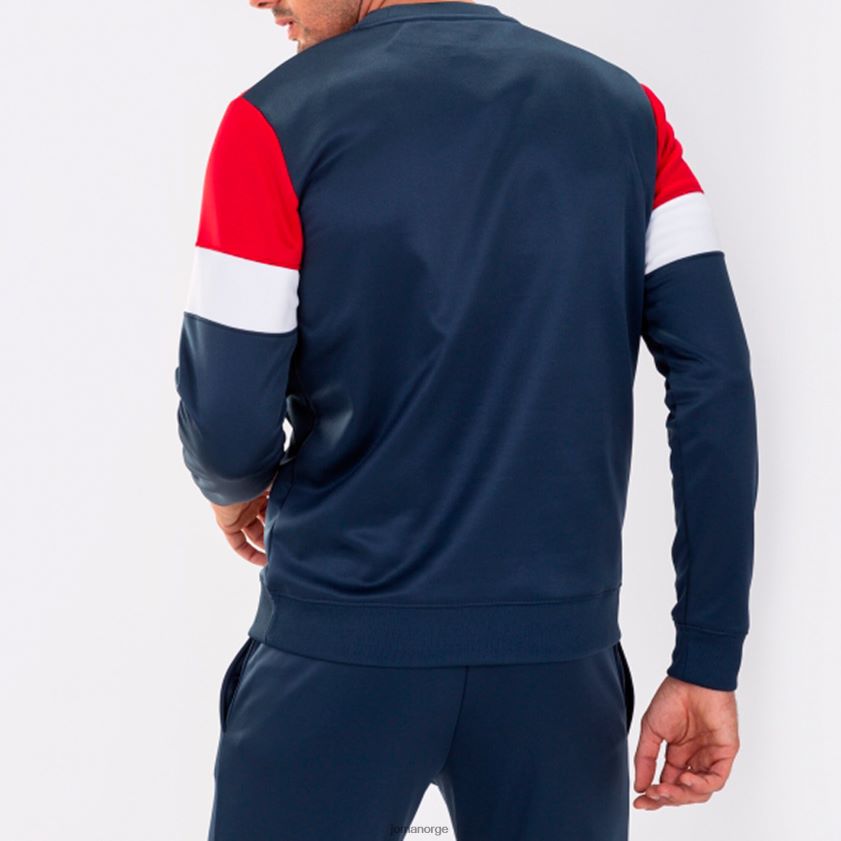 nei Joma sweatshirt crew iv marineblå rød hvit FBD0T01052 menn