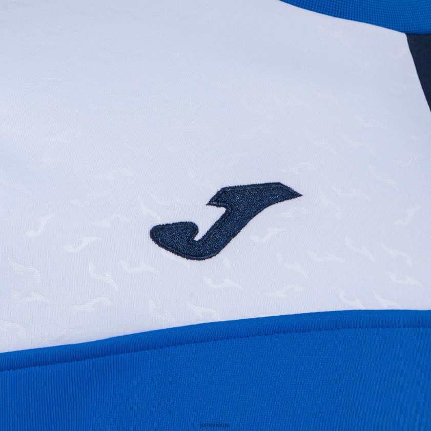 nei Joma sweatshirt crew v kongeblå marineblå hvit FBD0T07 menn