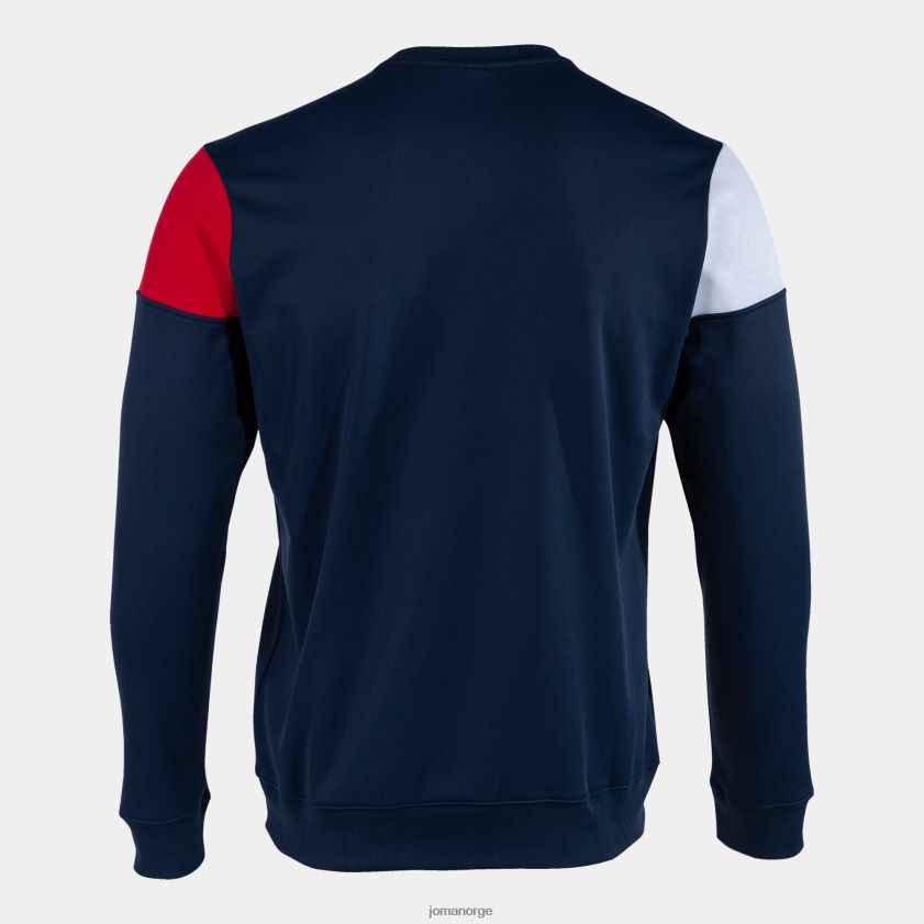 nei Joma sweatshirt crew v marineblå rød hvit FBD0T0237 menn