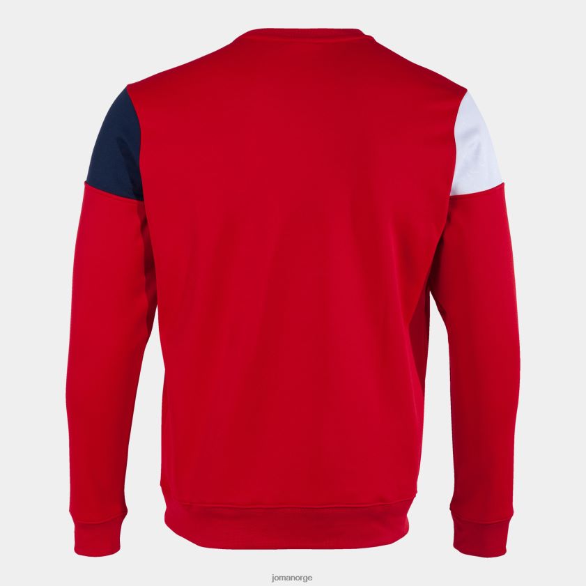 nei Joma sweatshirt crew v rød marineblå hvit FBD0T01101 menn