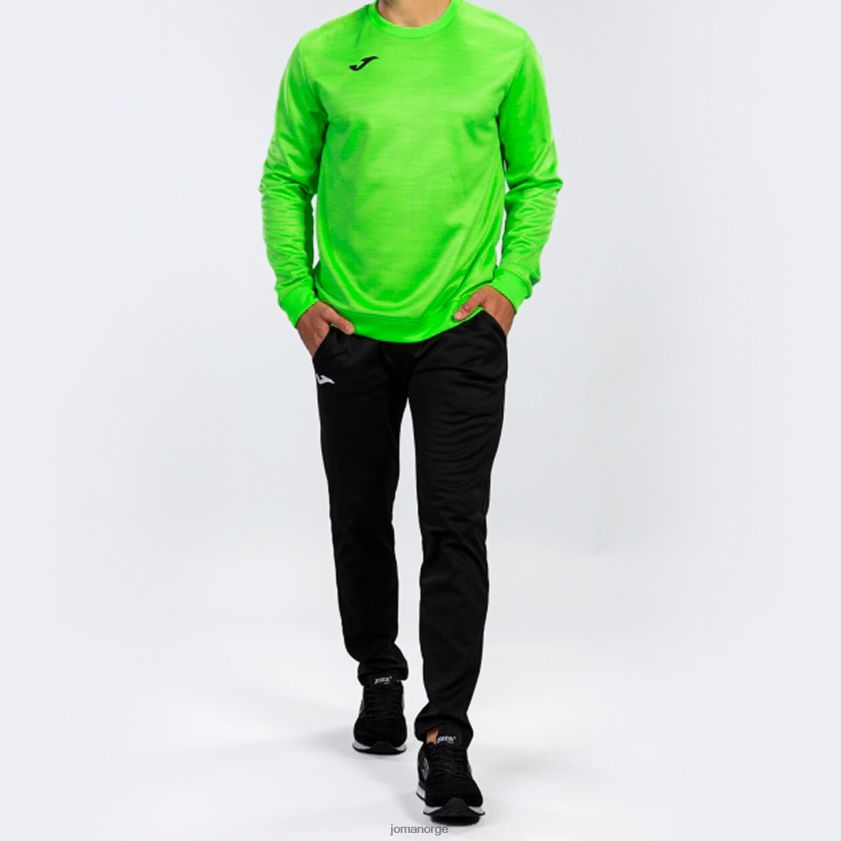 nei Joma sweatshirt grafitet fluorescerende grønn FBD0T04621 menn