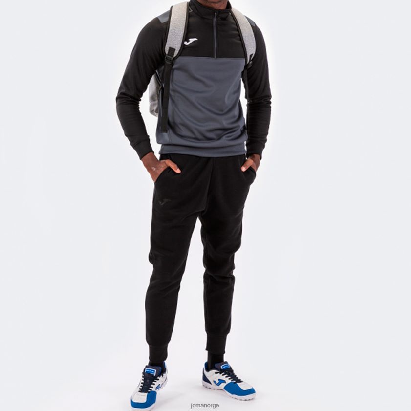 nei Joma vinner av sweatshirt mørk grå svart FBD0T04439 menn