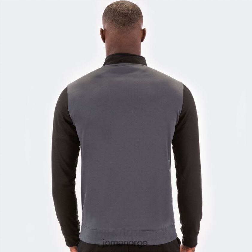 nei Joma vinner av sweatshirt mørk grå svart FBD0T04439 menn