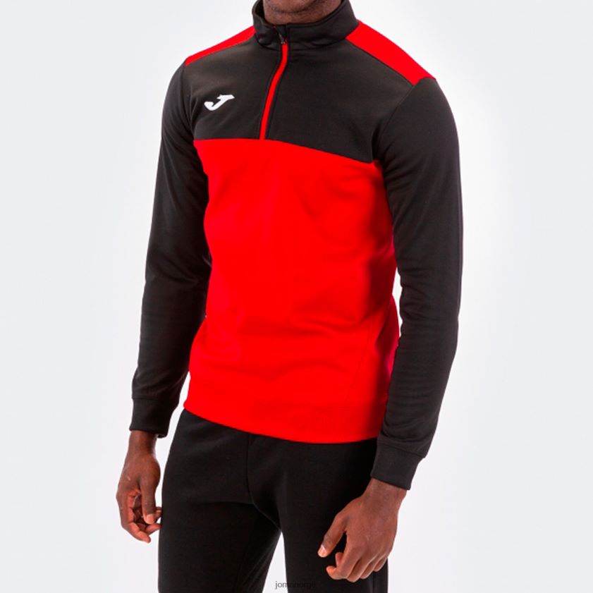 nei Joma vinner av sweatshirt rød svart FBD0T01269 menn