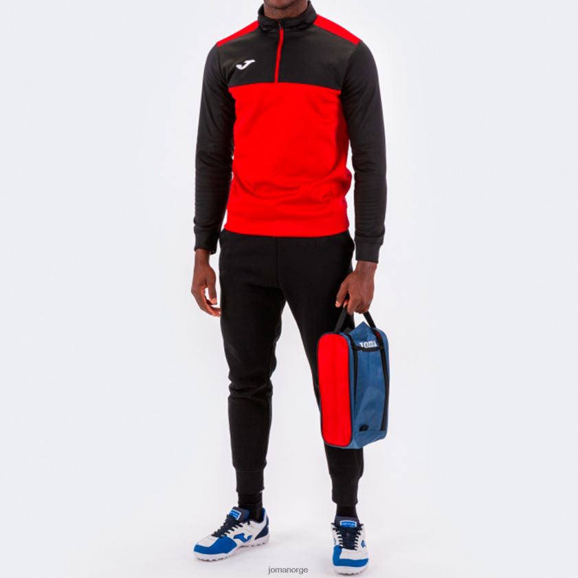 nei Joma vinner av sweatshirt rød svart FBD0T01269 menn