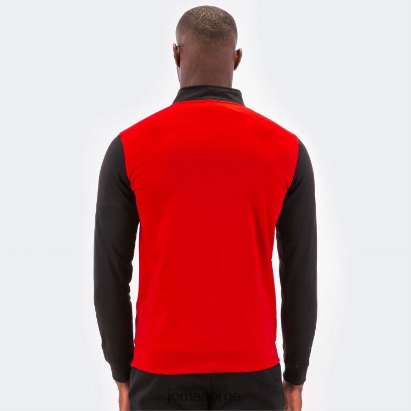 nei Joma vinner av sweatshirt rød svart FBD0T01269 menn