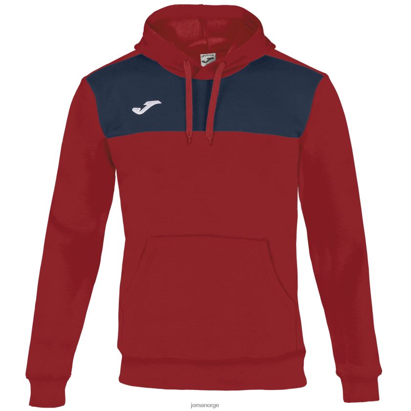 nei Joma vinner hettegenser rød marineblå FBD0T01539 menn
