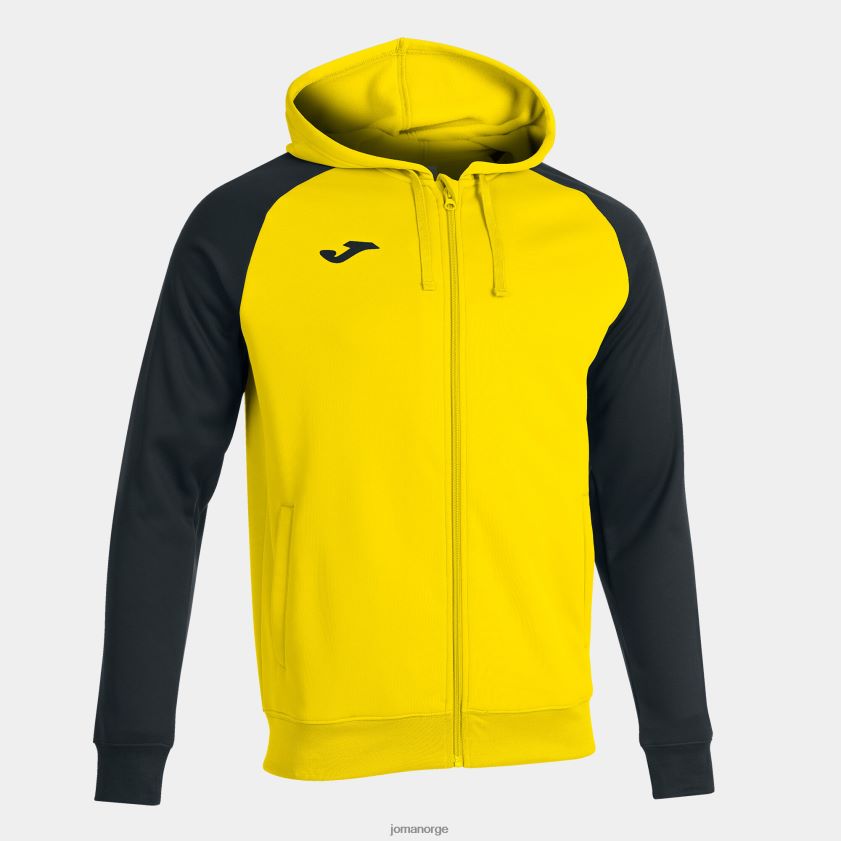 nei Joma hettejakke akademi iv gul svart FBD0T04185 menn
