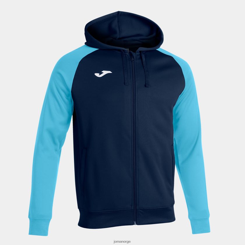 nei Joma hettejakke akademi iv marineblå fluorescerende turkis FBD0T04313 menn