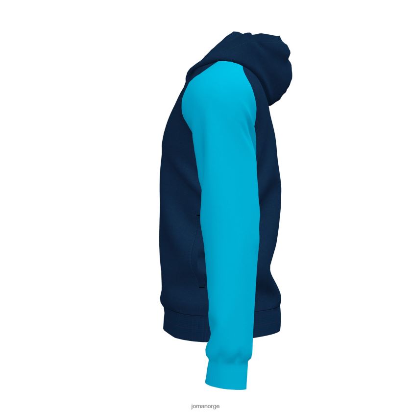 nei Joma hettejakke akademi iv marineblå fluorescerende turkis FBD0T04313 menn