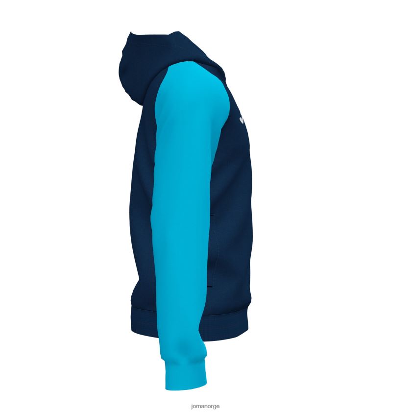 nei Joma hettejakke akademi iv marineblå fluorescerende turkis FBD0T04313 menn