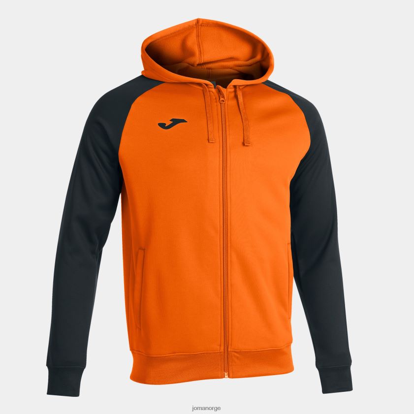 nei Joma hettejakke akademi iv oransje svart FBD0T0823 menn