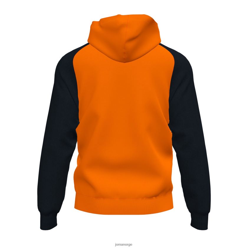 nei Joma hettejakke akademi iv oransje svart FBD0T0823 menn