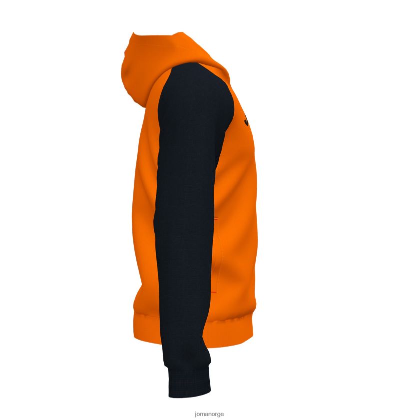 nei Joma hettejakke akademi iv oransje svart FBD0T0823 menn