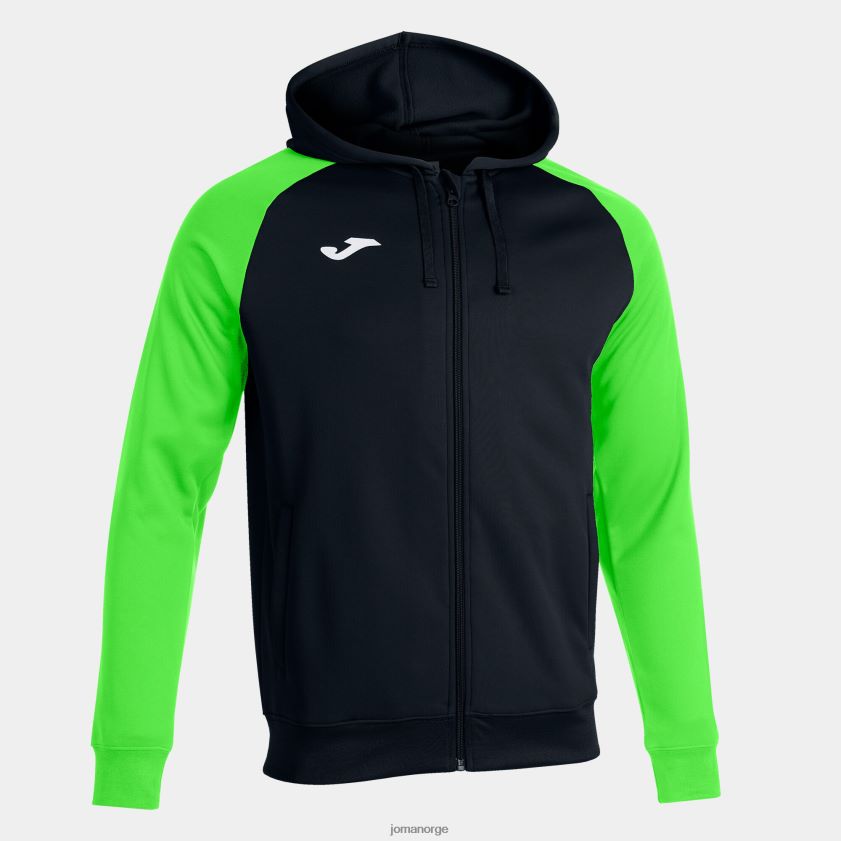 nei Joma hettejakke akademi iv svart fluorescerende grønn FBD0T04252 menn