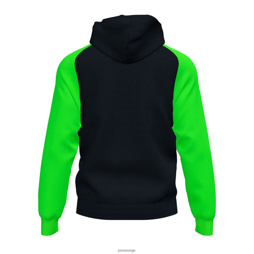 nei Joma hettejakke akademi iv svart fluorescerende grønn FBD0T04252 menn