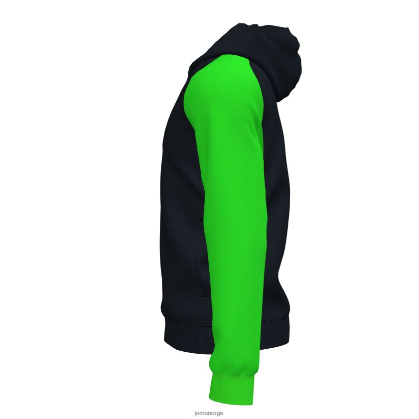 nei Joma hettejakke akademi iv svart fluorescerende grønn FBD0T04252 menn