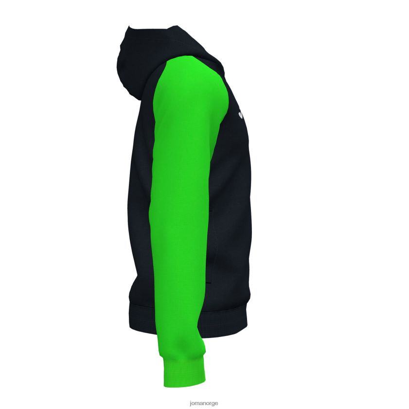 nei Joma hettejakke akademi iv svart fluorescerende grønn FBD0T04252 menn