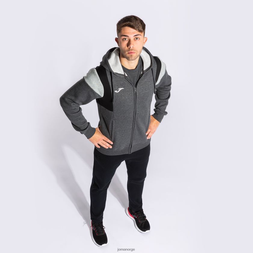 nei Joma hettejakke confort iii melert grå FBD0T03078 menn