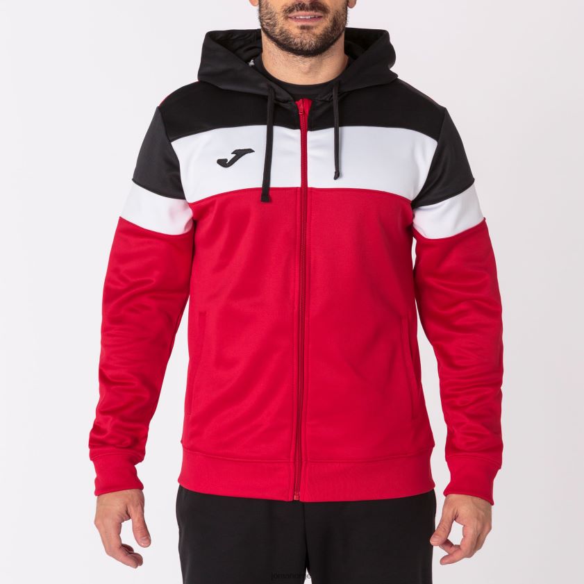 nei Joma hettejakke crew iv rød svart FBD0T0547 menn
