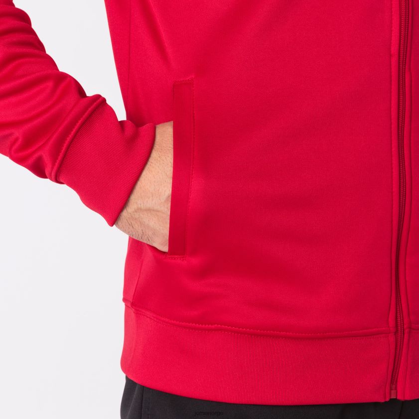 nei Joma hettejakke crew iv rød svart FBD0T0547 menn