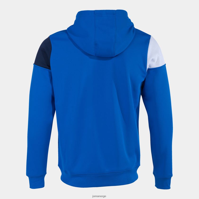 nei Joma hettejakke crew v kongeblå marineblå hvit FBD0T02913 menn