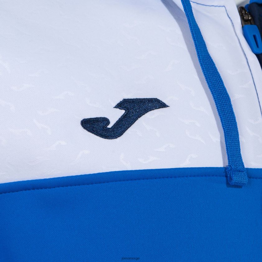 nei Joma hettejakke crew v kongeblå marineblå hvit FBD0T02913 menn