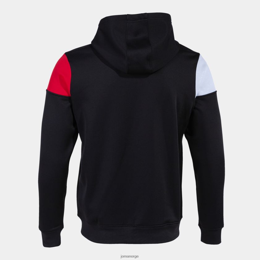 nei Joma hettejakke crew v svart rød hvit FBD0T01102 menn