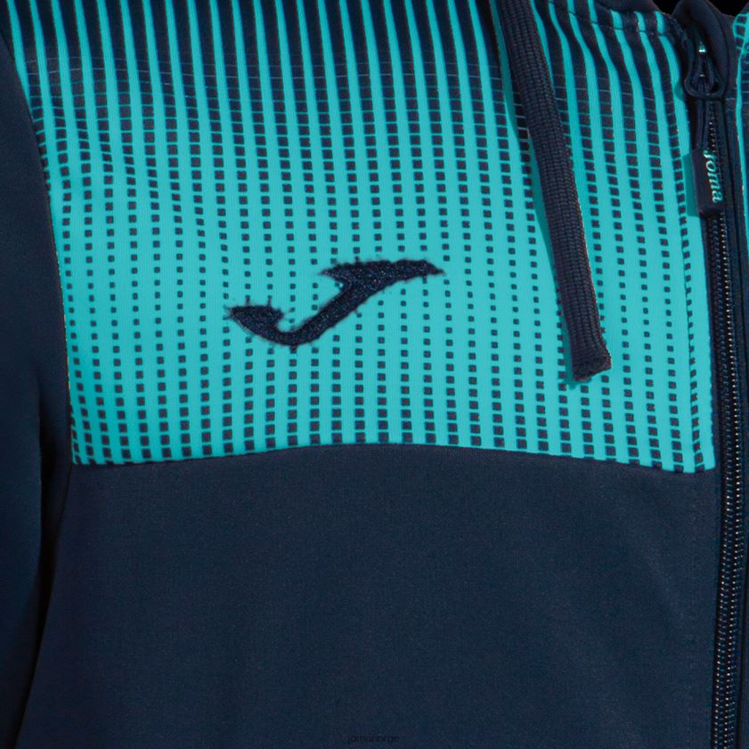 nei Joma hettejakke øko supernova marineblå fluorescerende turkis FBD0T0273 menn