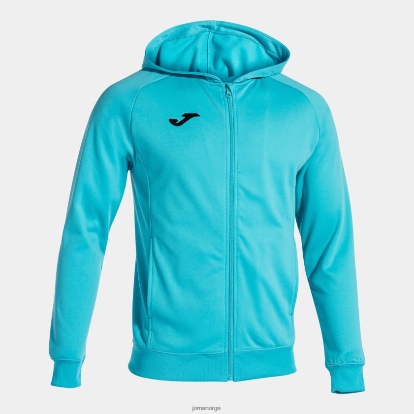 nei Joma hettejakke menfis fluorescerende turkis FBD0T0844 menn